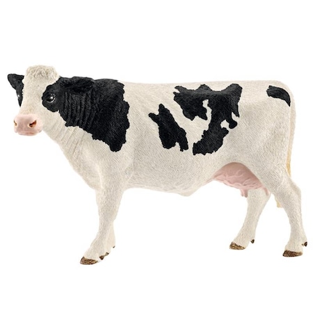 Schleich Schleich Farm World Holstein Calf Toy Black/White 13797